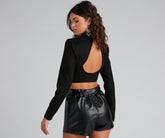 Blazer court Moment For Luxe